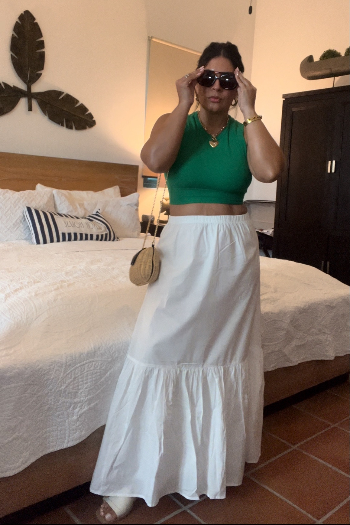 Casual Puerto Rico outfits: M top and S skirt. 

#LTKTravel #LTKFindsUnder50 #LTKStyleTip