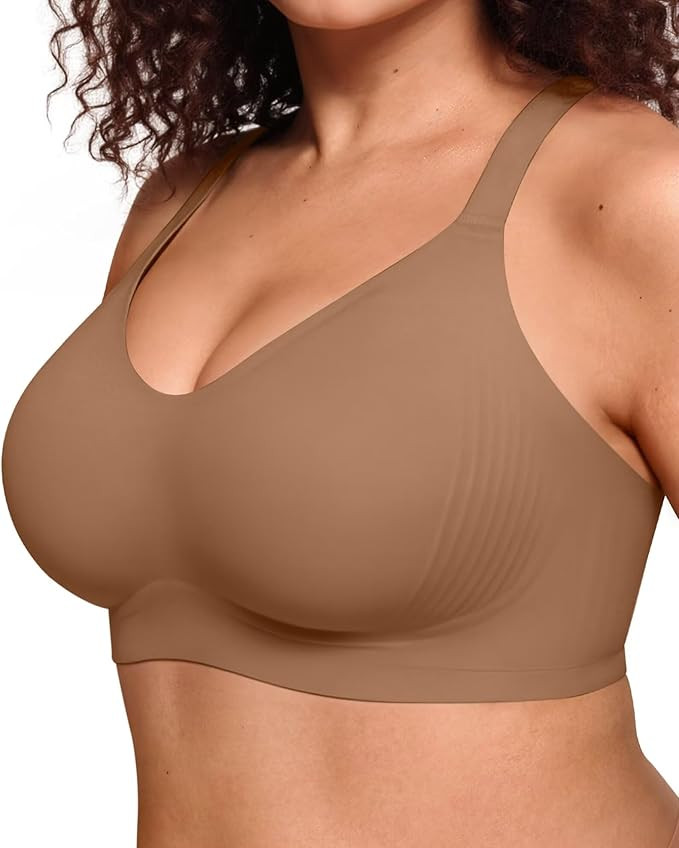 Vertvie Bras for Women No Underwire Wireless Push Up Seamless Full Coverage Comfort Sports Everyd... | Amazon (US)