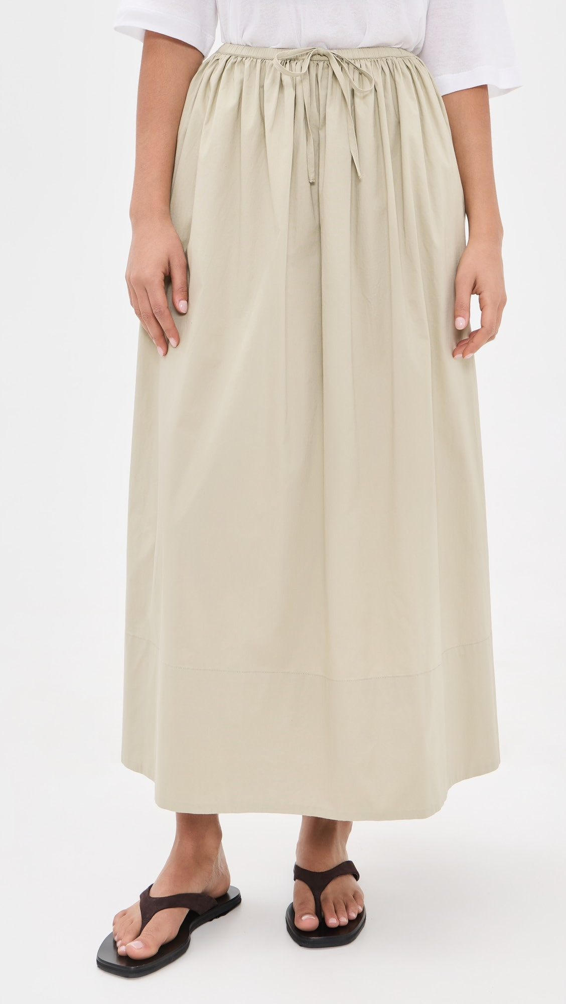 Noelle Poplin Maxi Skirt | Shopbop