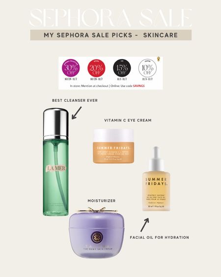 Sephora sale favorites for skincare!!

#LTKbeauty #LTKsalealert #LTKunder50
