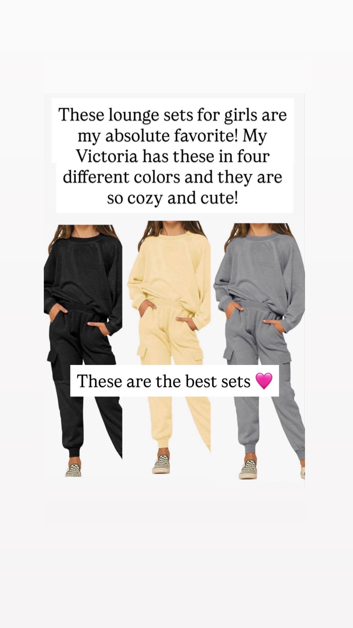 These lounge sets for girls are the BEST!!! 🩷💜

#LTKKids