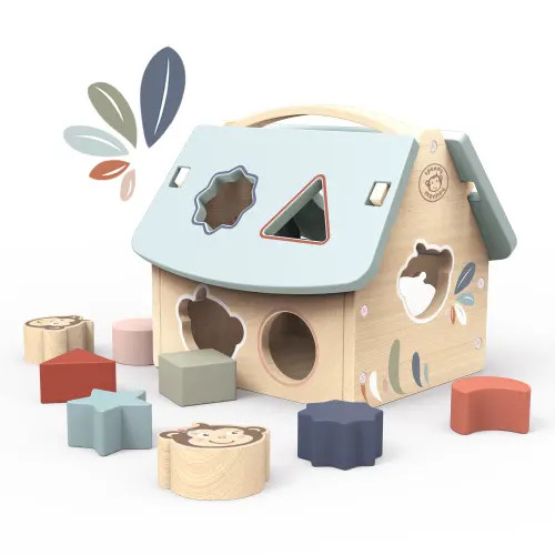 Speedy Monkey House Shape Sorter in Multi at Nordstrom | Nordstrom