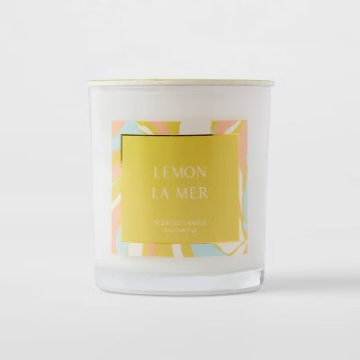 5oz Glass Jar Lemon La Mer Candle - Opalhouse™ | Target