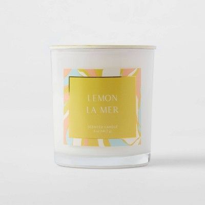 5oz Glass Jar Lemon La Mer Candle - Opalhouse&#8482; | Target