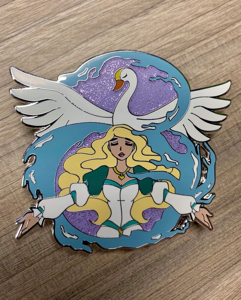 Swan Princess Odette Transformation Pin - Etsy | Etsy (US)