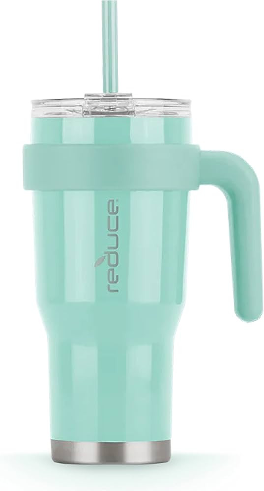 Reduce 24 oz Tumbler with Handle and Straw - Stainless Steel with Sip-It-Your-Way Lid - Keeps Dri... | Amazon (US)