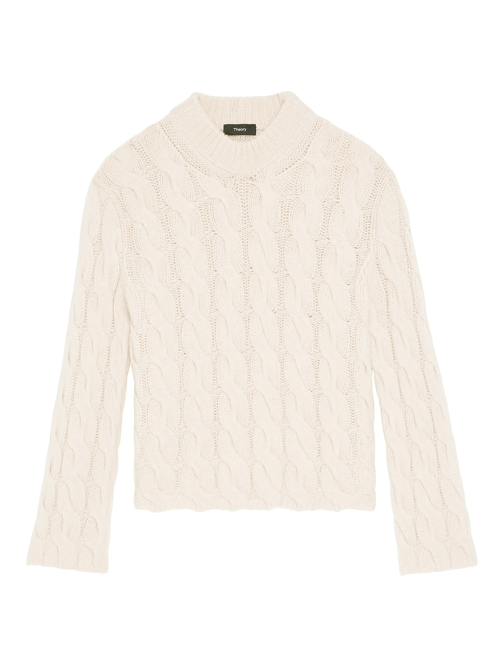 Wool & Cashmere Cable-Knit Sweater | Saks Fifth Avenue