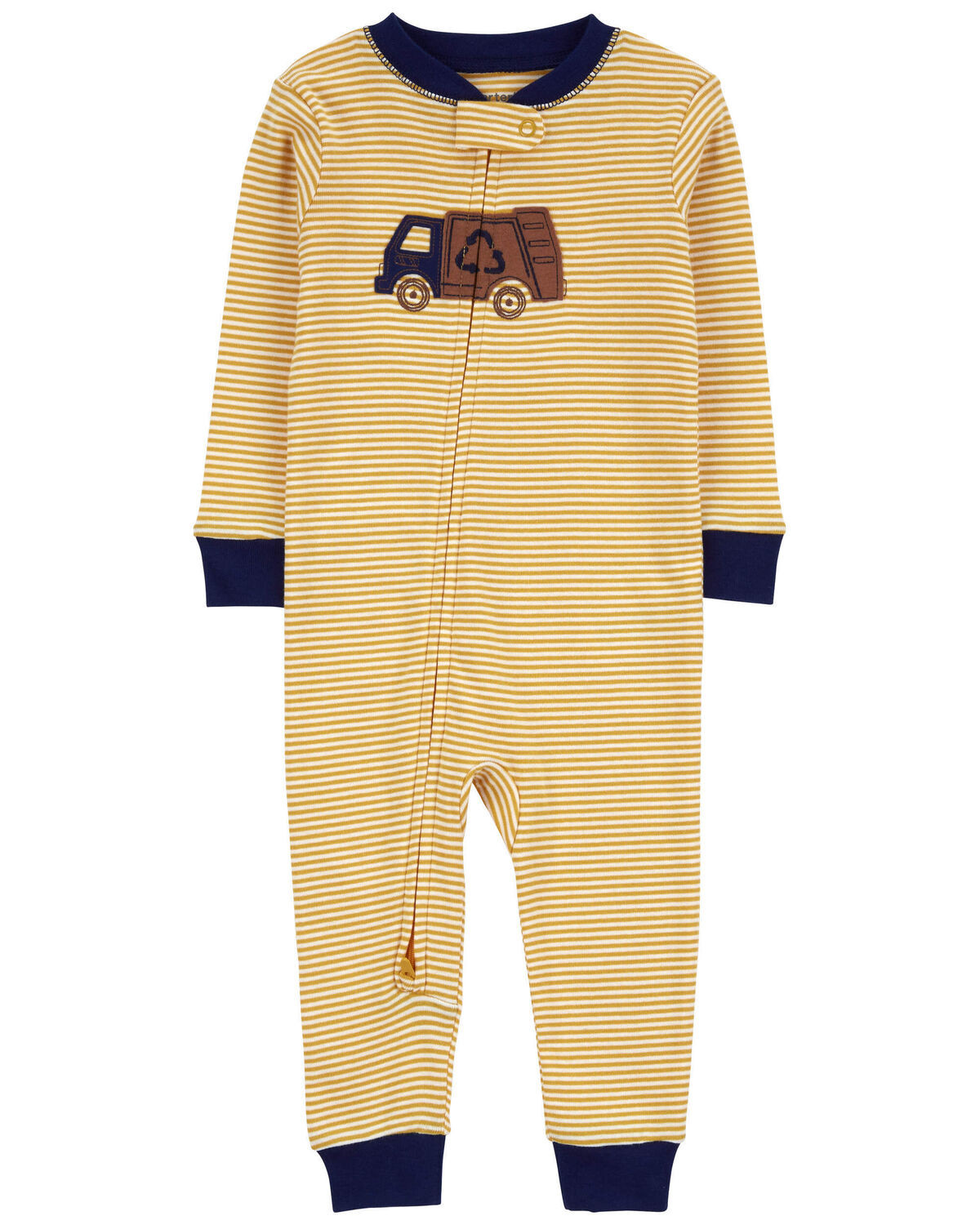 Yellow Toddler 1-Piece Recycle 100% Snug Fit Cotton Footless Pajamas | carters.com | Carter's