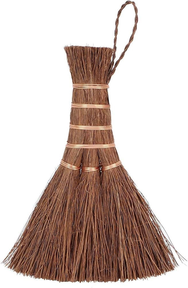 Mini Palm Broom Whisk Sweeping Hand Handle Broom, Mini Metal Brush, Handcrafted Bristle Hand Broo... | Amazon (US)