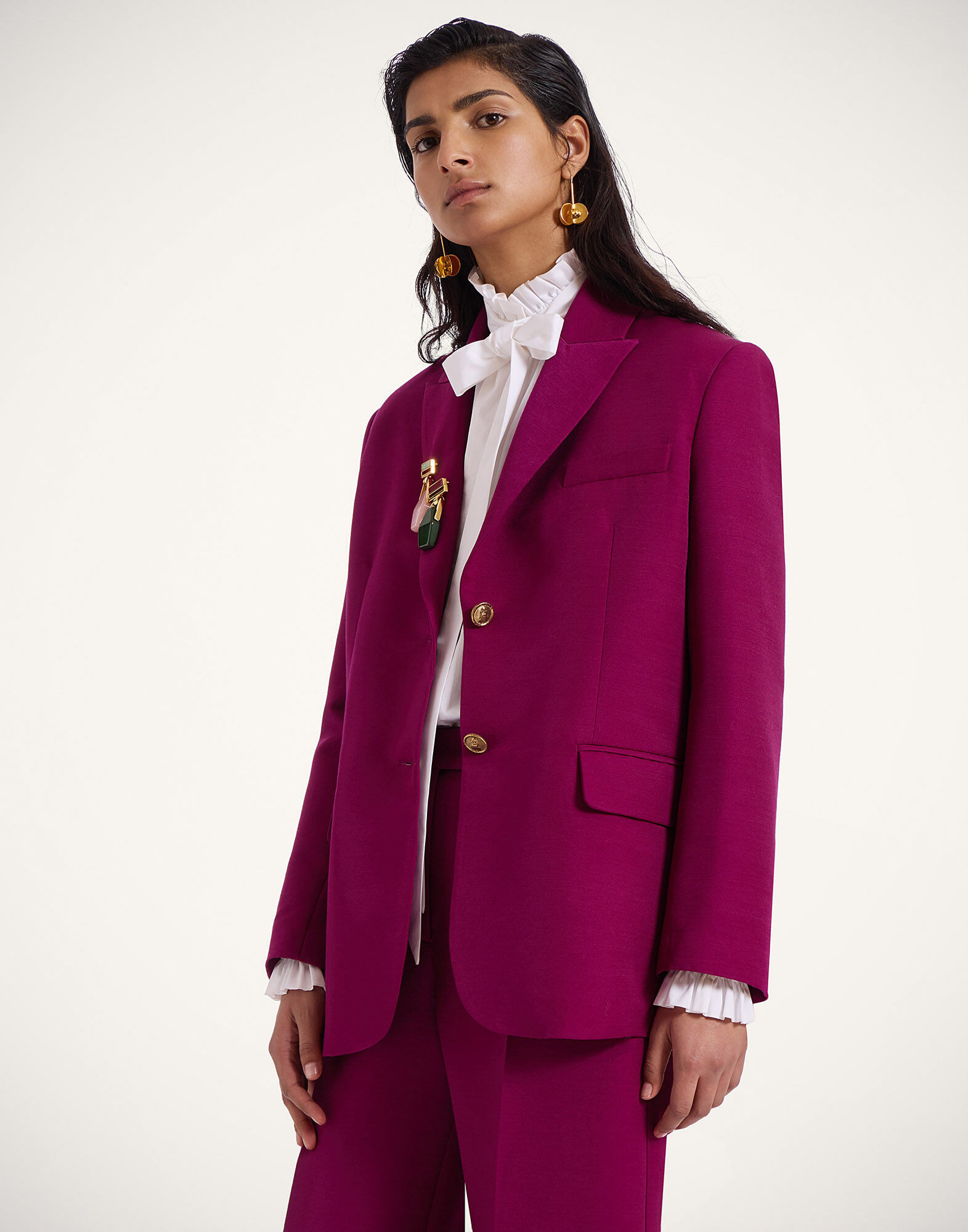 Jones Jacket in Solid Purple for Women | La DoubleJ | La DoubleJ