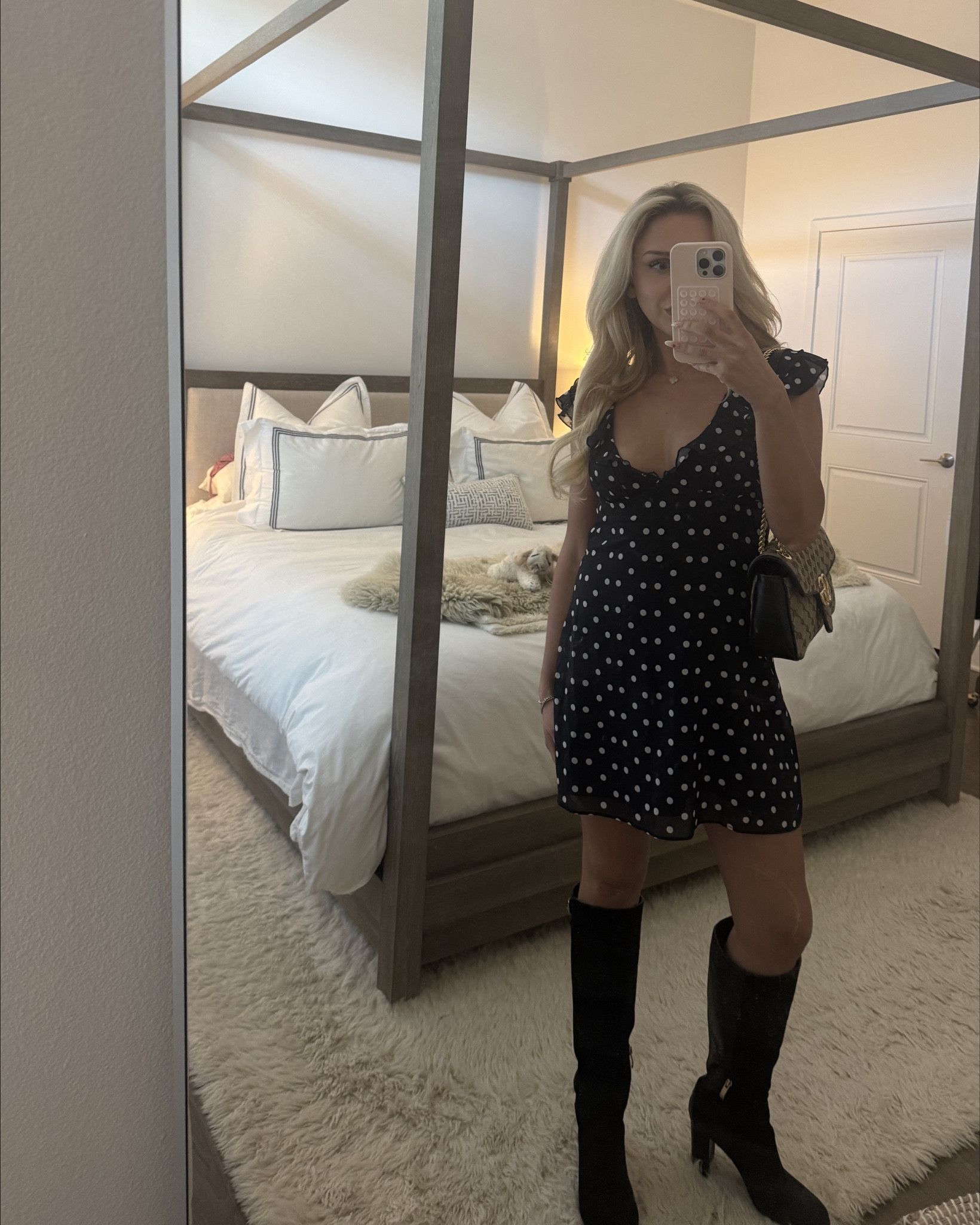 Loving this dress - black is coming back in stock but they have red still! 

#LTKSaleAlert #LTKFestival #LTKSeasonal