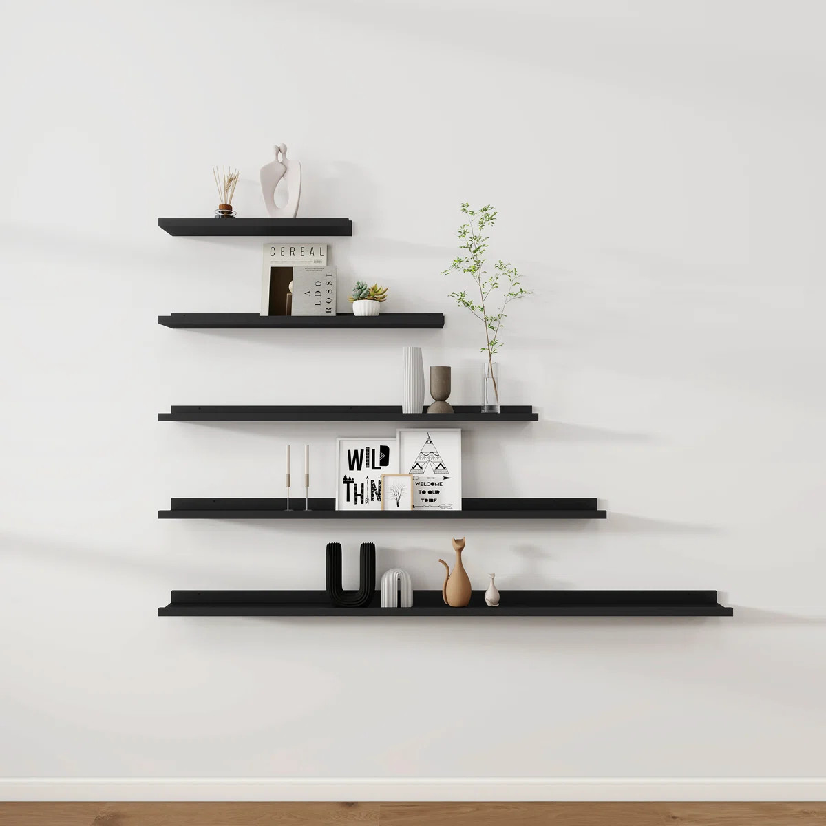 Darlicia 2 Piece Picture Ledge Wall Mounted Shelf | Wayfair North America