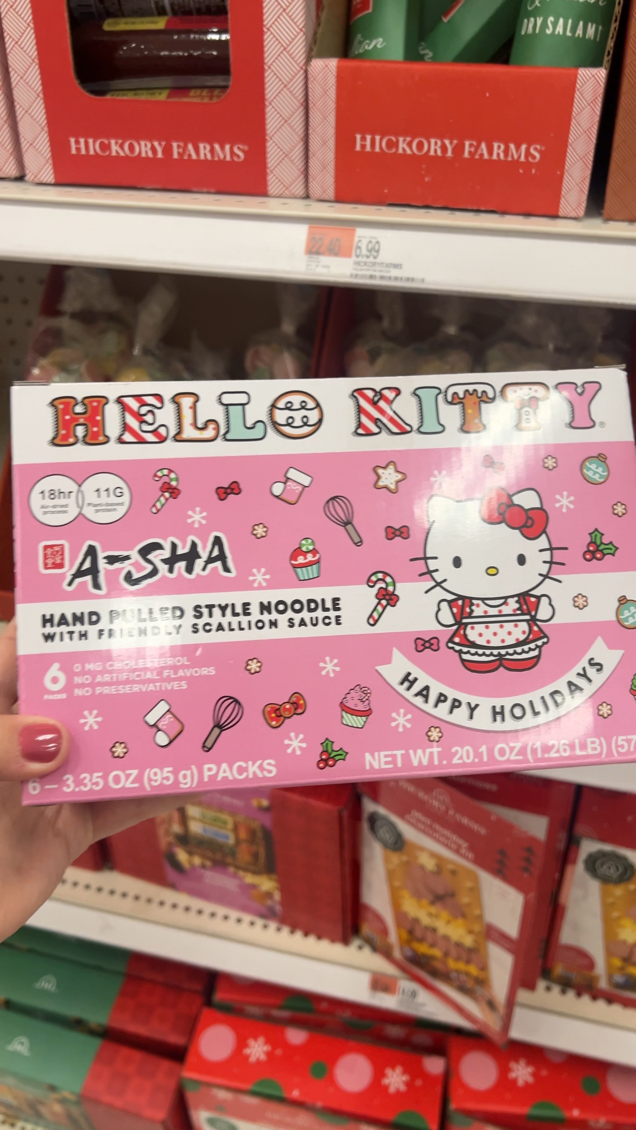 A-SHA Hello Kitty Noodles - 6pk / 20.1oz

#LTKParties #LTKGiftGuide #LTKHoliday