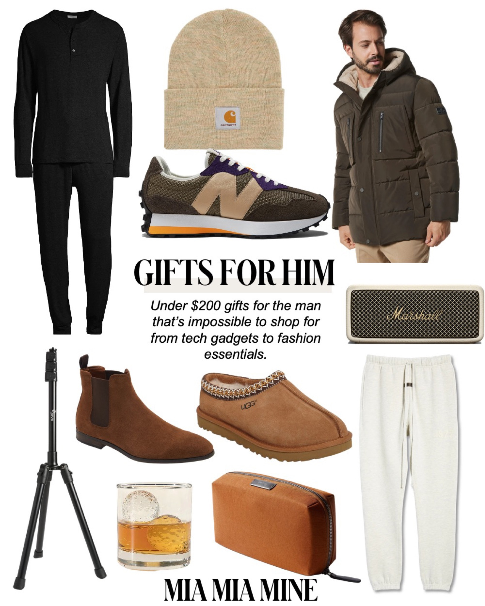Holiday gifts for him under $200
Men’s gift guide 

#LTKunder100 #LTKmens #LTKGiftGuide