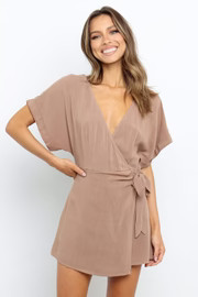 Coraline Playsuit - Mocha | Petal & Pup (US)