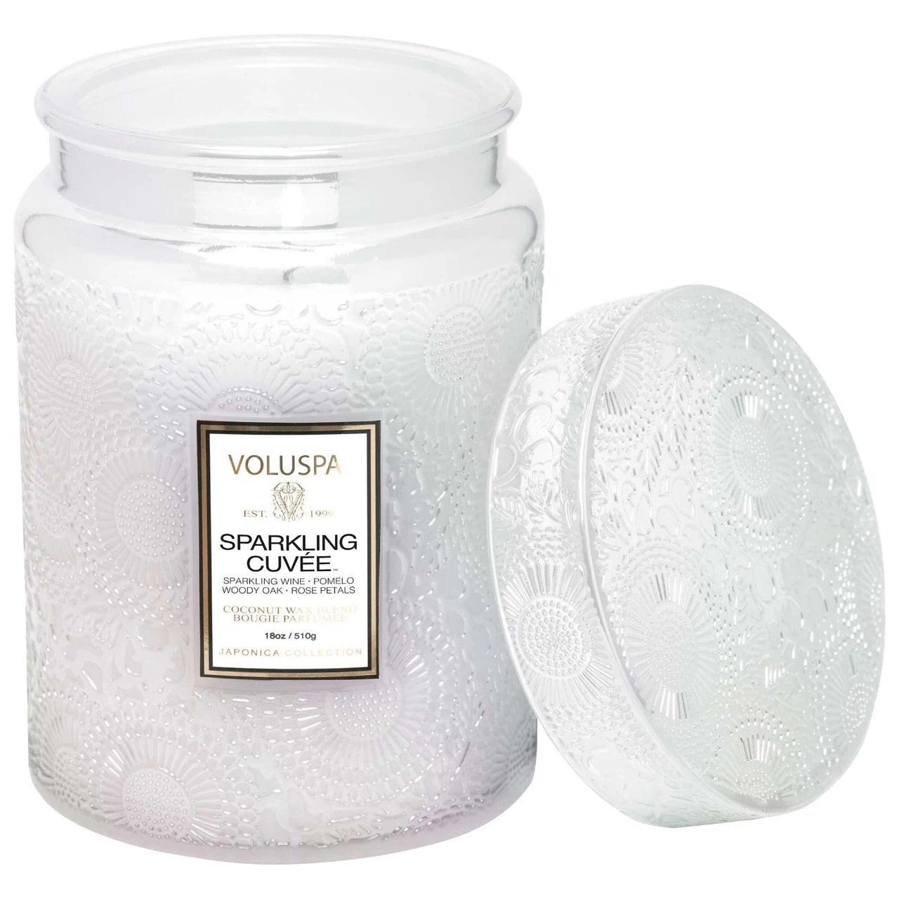 VOLUSPA Sparkling Cuvee Glass Jar Candle 18 oz / 510 g | Sephora (US)
