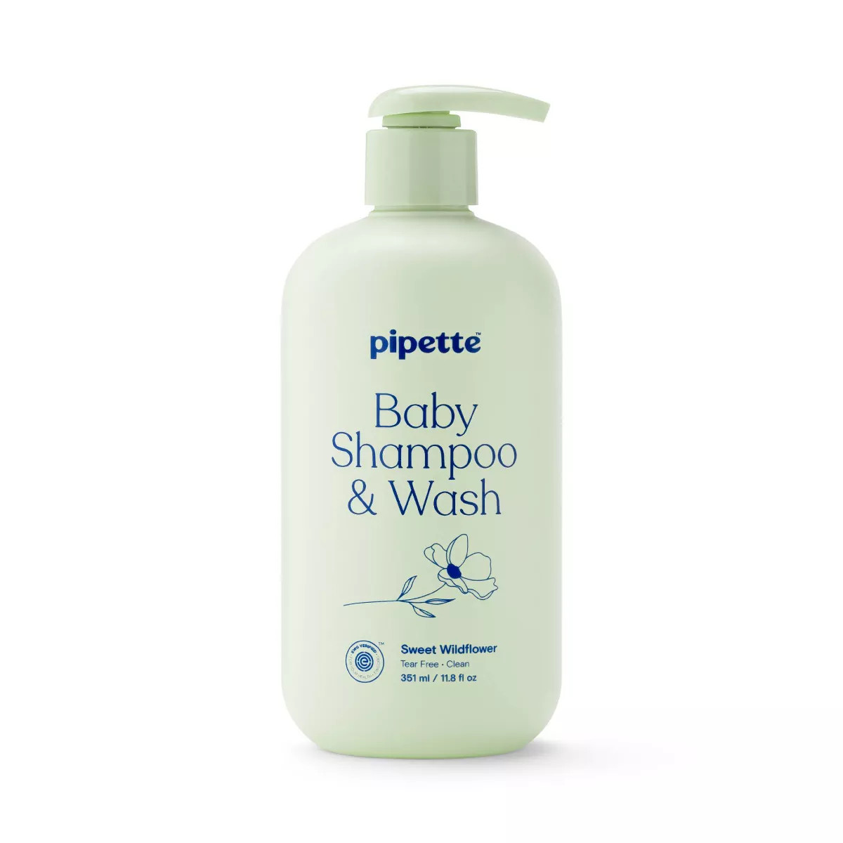 Pipette Baby Shampoo + Wash Sweet Wildflower - 11.8 fl oz | Target