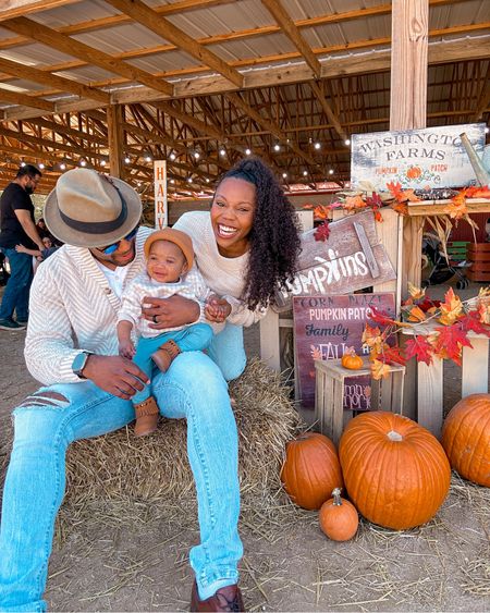 Family day at the pumpkin patch in our coordinated outfits 🥹🎃 Target came in clutch with the fall vibes! We found all our outfits there and got so many compliments the whole day 🥰

#LTKSeasonal #LTKfamily #LTKbaby
