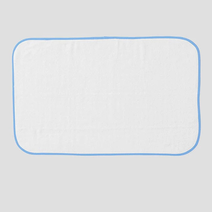 Piped Edge Bath Mat$77Choose your text & style | Weezie Towels