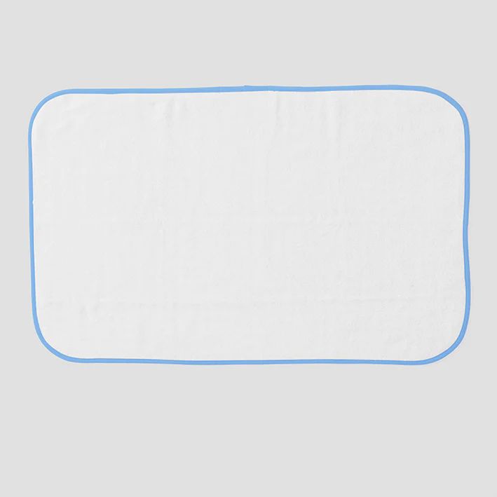 Piped Edge Bath Mat$77Choose your text & style | Weezie Towels