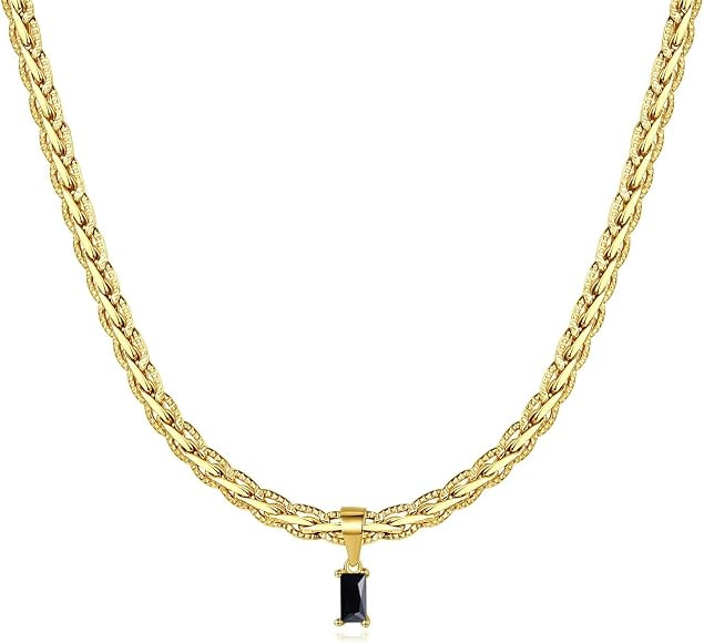 GOGOEY 18K Gold Filled Vintage Choker Necklaces for Women Waterproof Gold Choker Necklace Anti Ta... | Amazon (US)