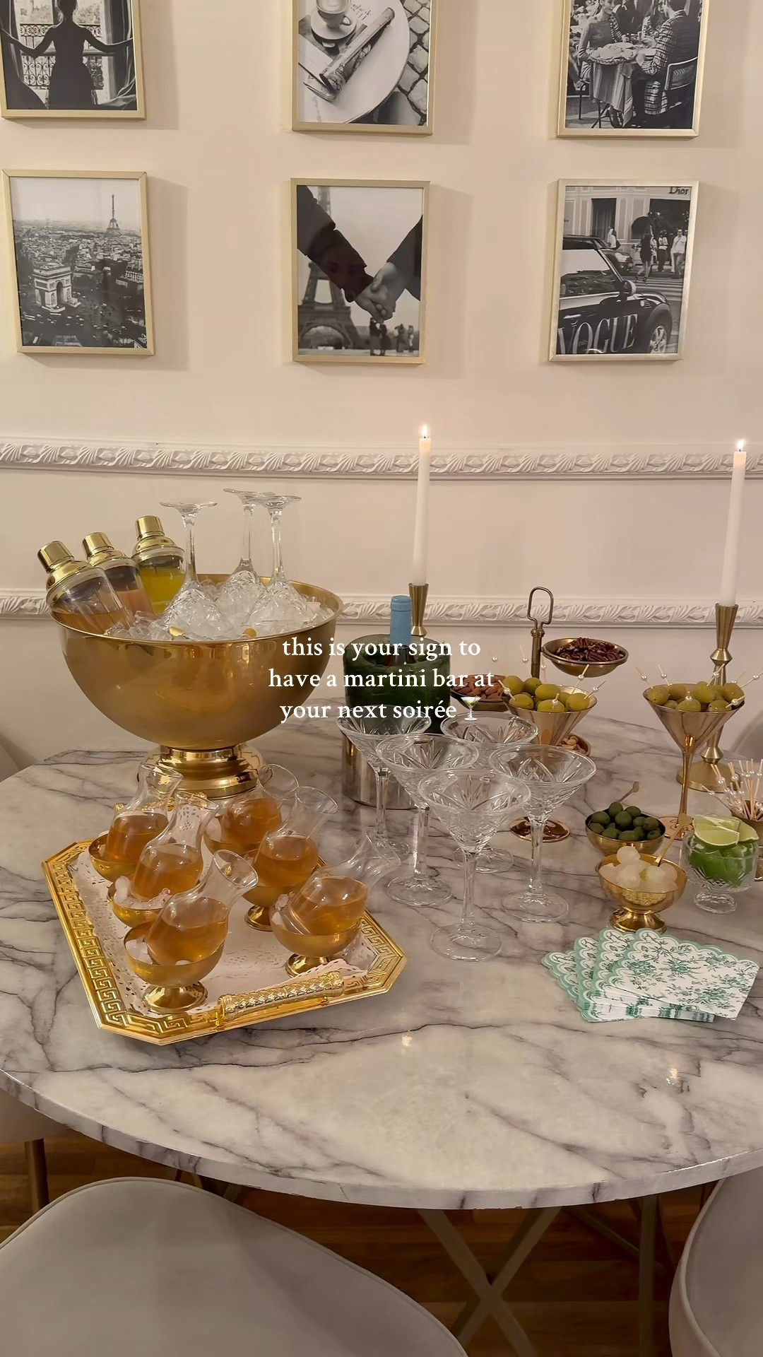 Save this for your next soirée 🍸🫒

#martinibar #diymartini #martini #hostingidea #hostess #hostingtip #cocktailidea #pinterestaesthetic #ralphlauren #ralphlaurenaesthetic #pinterestaesthetic #homeinspo

#LTKHome #LTKHoliday #LTKCyberWeek