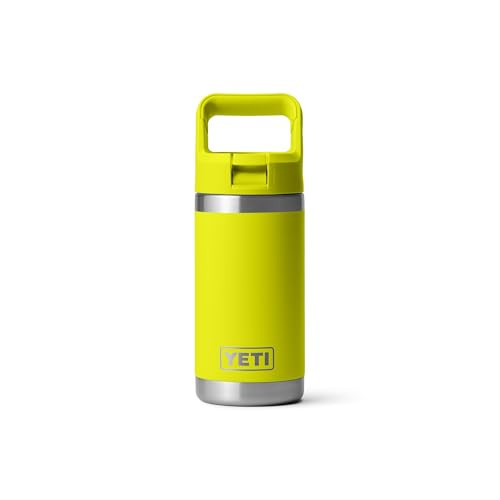YETI Rambler Jr. 12 oz Kids Bottle, with Straw Cap, Firefly Yellow | Amazon (US)