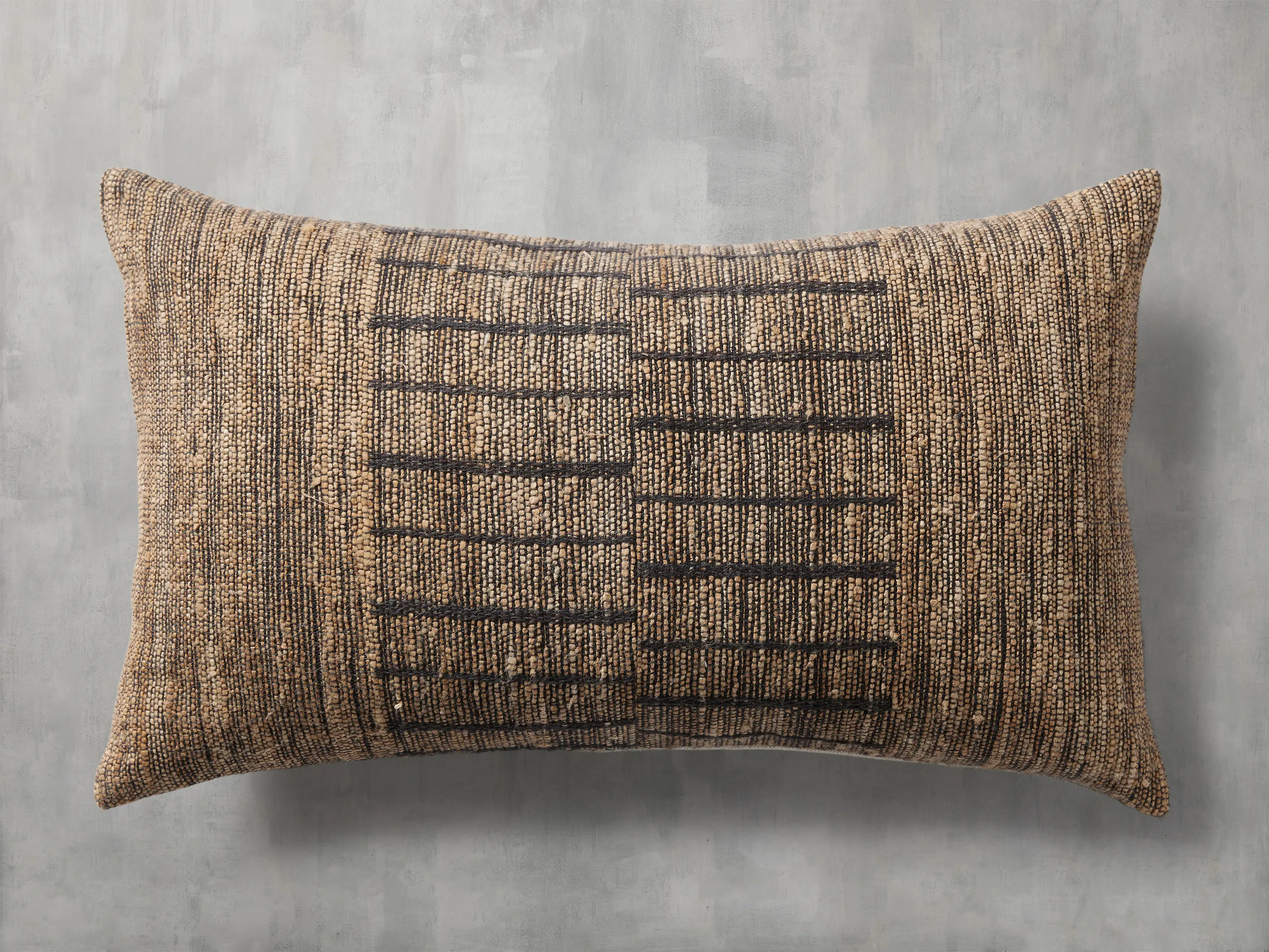 Neve Lumbar Pillow Cover | Arhaus