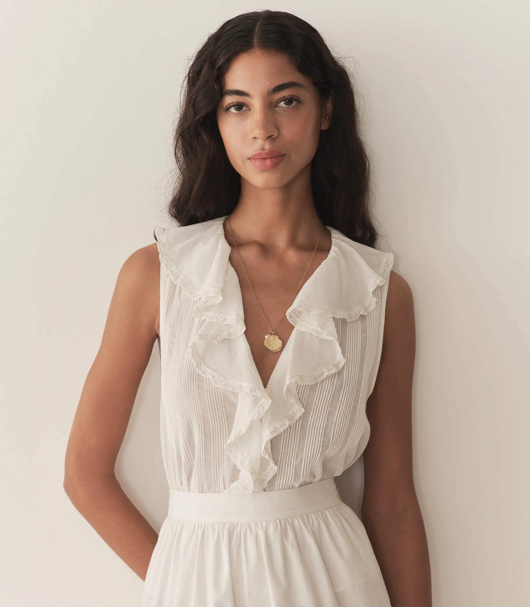 Hilda Top - Salt | DÔEN | DOEN