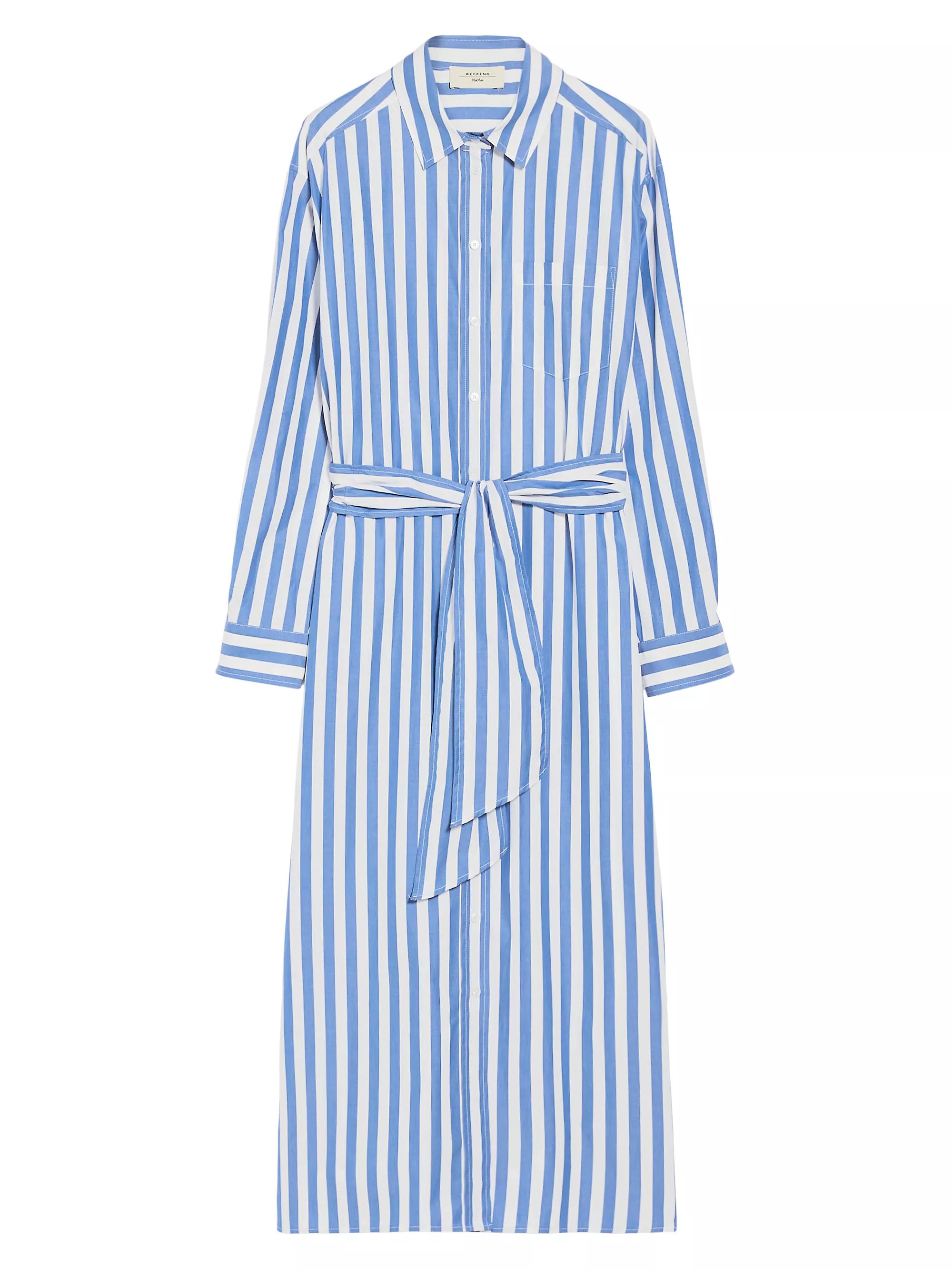 Weekend Max MaraFalasco Striped Cotton Shirtdress | Saks Fifth Avenue