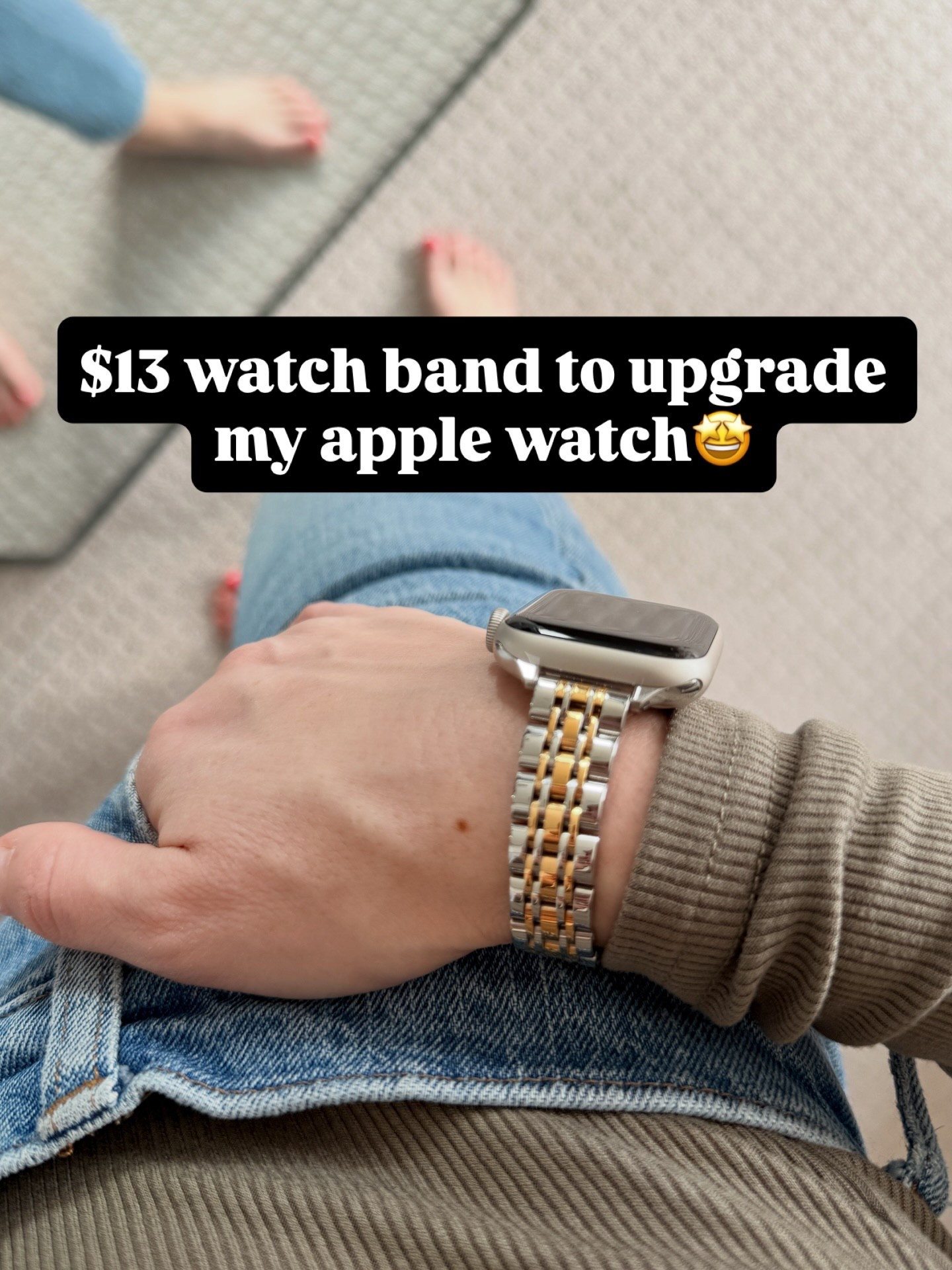 Upgraded my apple watch with this chic metal band for just $13! Perfect for any outfit. #techupgrades #watchlove

#LTKmomlife #LTKootd
