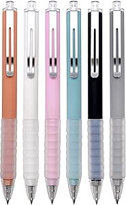 Lin.Pen Ballpoint Pens Medium Point 1mm Black Ink Work Pen with Super Soft Grip Ball Point Pen fo... | Amazon (US)