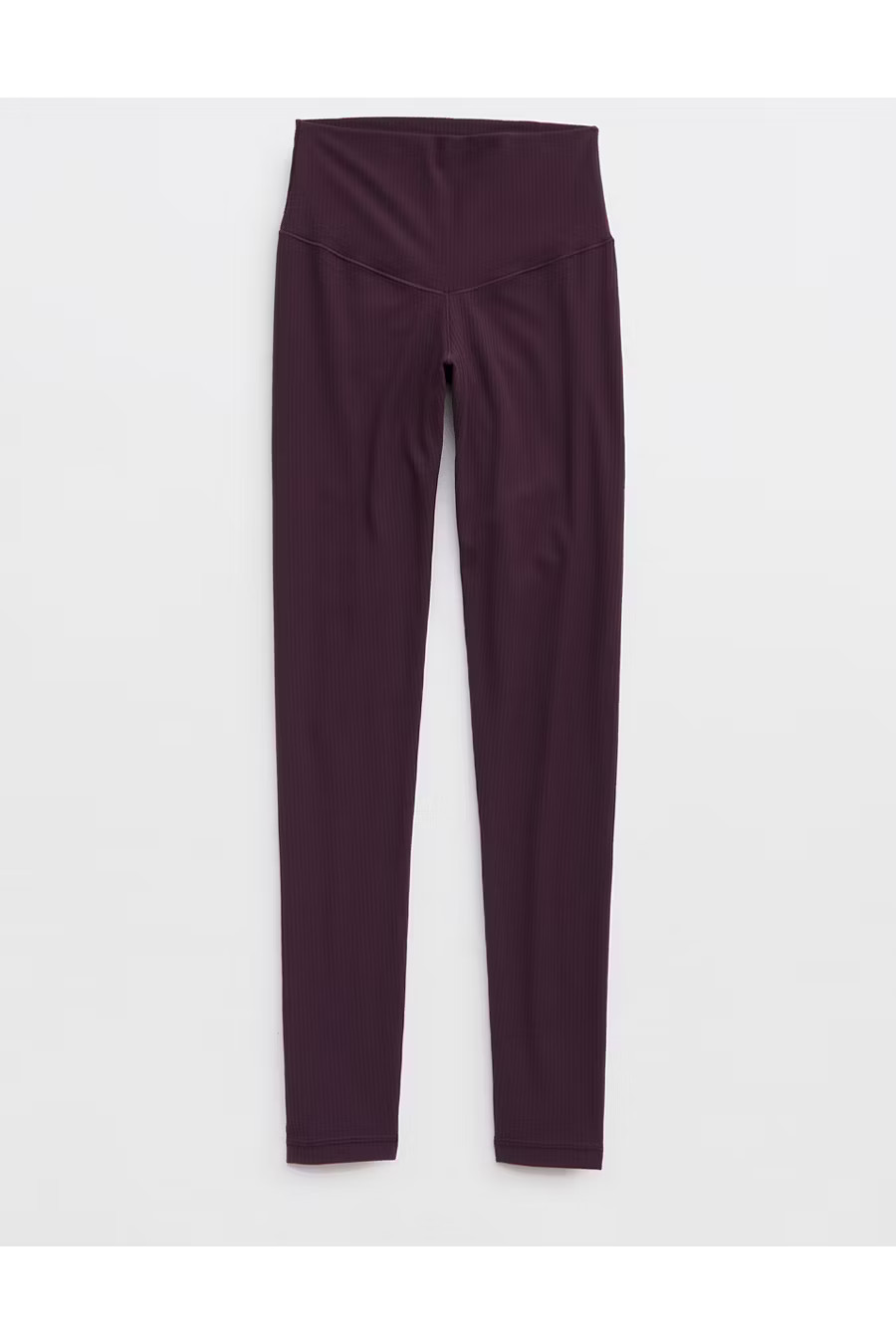 OFFLINE By Aerie Real Me XTRA High Waisted Ribbed Legging Women's Cool Berry M Short | Aerie