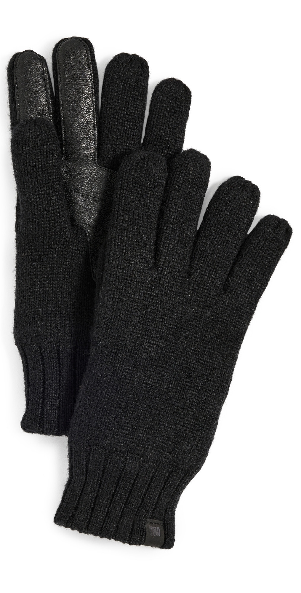 UGG Knit Gloves Black S/M | Shopbop