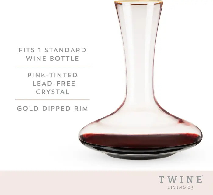 Rose Crystal Wine Decanter | Nordstrom