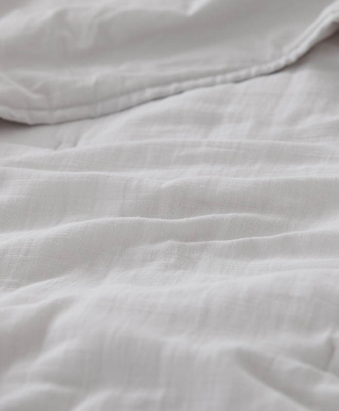 organic crinkle quilt | Pact Apparel