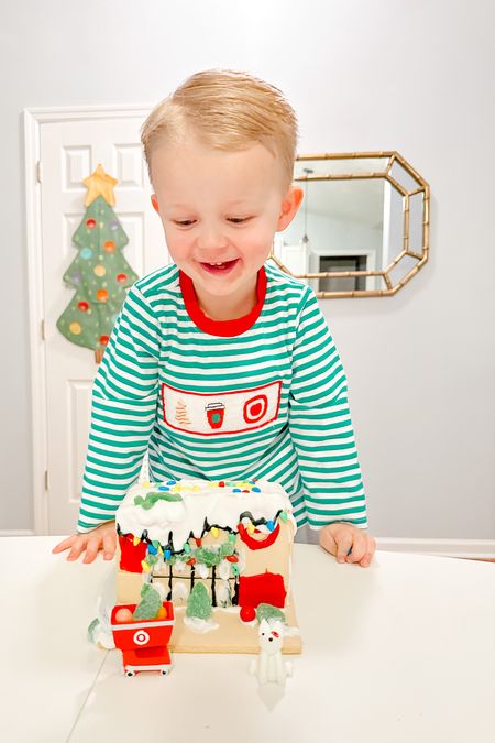 Gingerbread House 🎄 but make it a Target Store 😍🎯 so much fun for little ones and mamas alike! 

#target #kidchristmas #christmas #gingerbreadhouse #targetgingerbread #christmasactivities

#LTKkids #LTKHoliday #LTKSeasonal