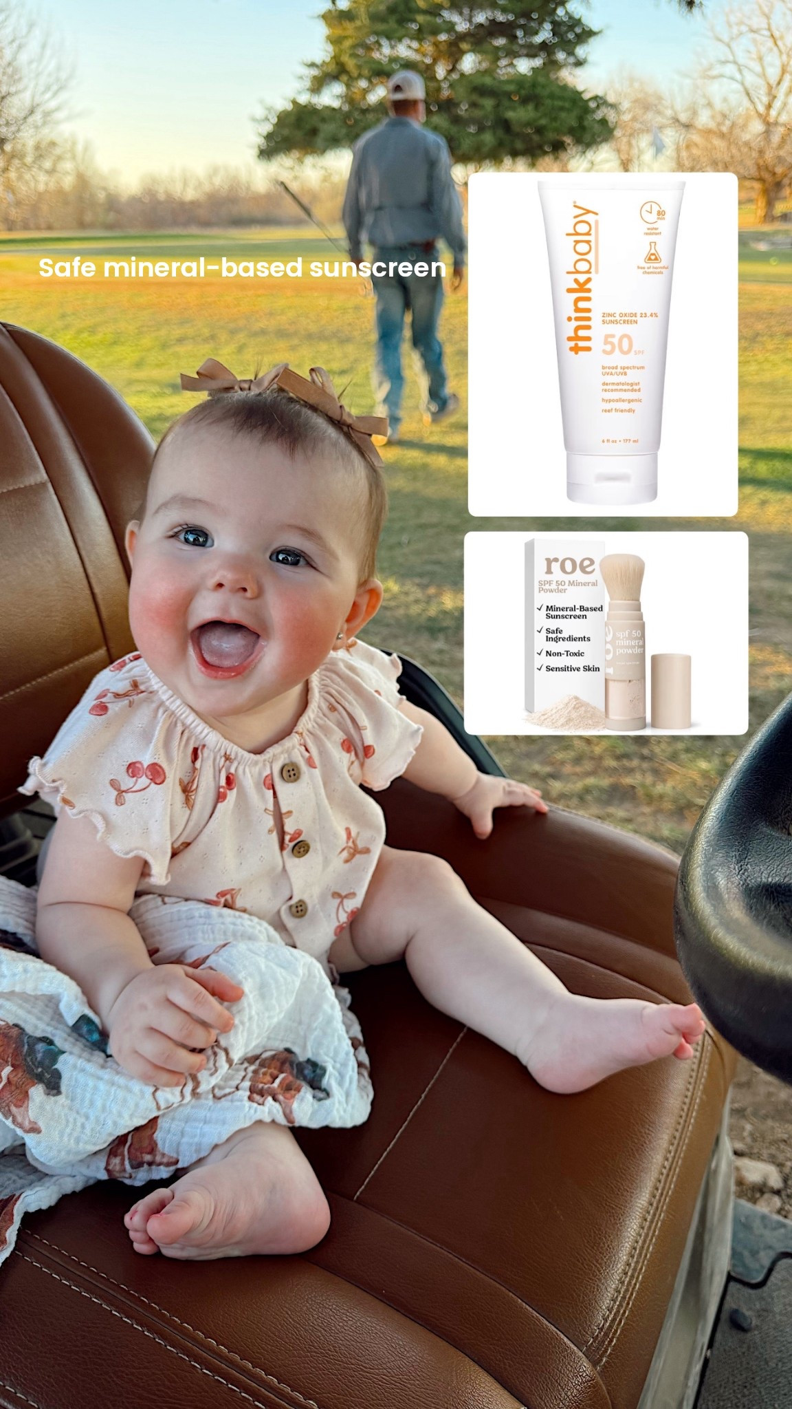 Baby-safe sunscreen 