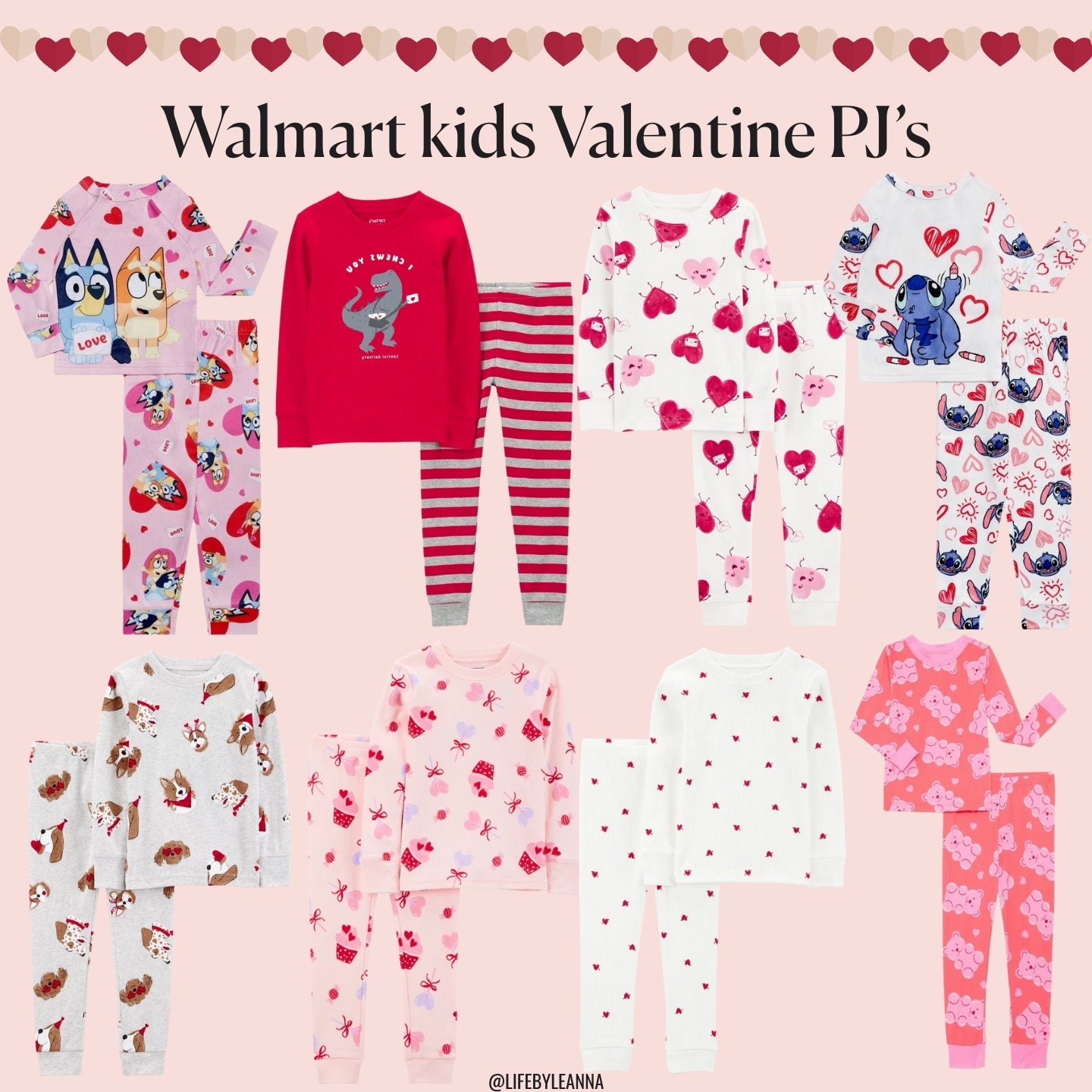 Walmart Valentine Pajamas for kids! 







Pajamas / Valentine / Walmart 

#LTKFindsUnder50 #LTKKids #LTKSeasonal