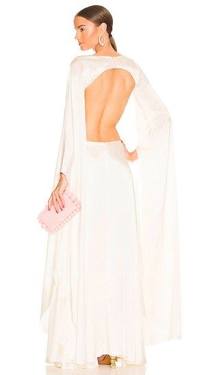 Jasmin Gown in Off White | Revolve Clothing (Global)