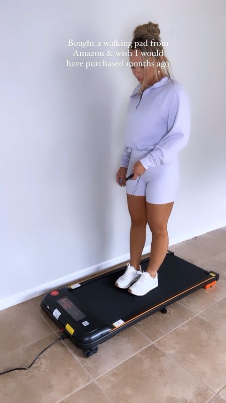 Amazon walking pad treadmill that I have and love

#LTKFitness #LTKHome #LTKBump