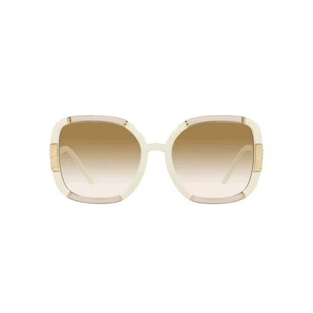 Sunglasses Tory Burch TY 9071 U 189913 Transparent Beige/Ivory | Walmart (US)