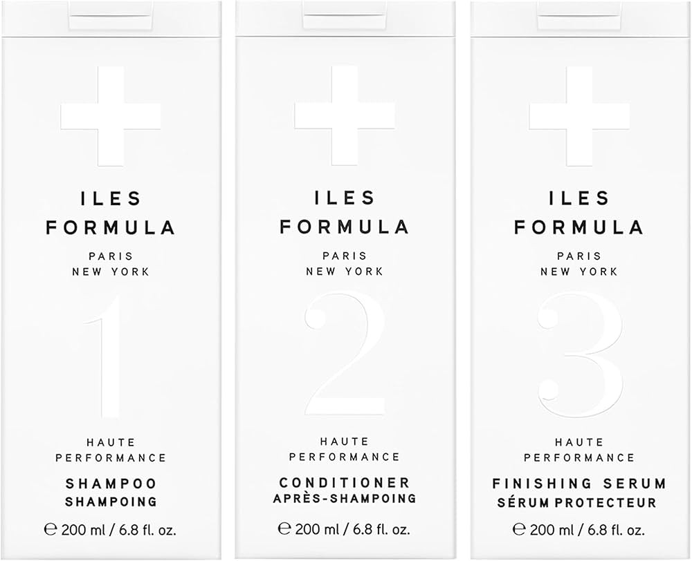 ILES FORMULA Signature Collection Deep Repair Shampoo & Conditioner w/Finishing Serum Blow Dry Cr... | Amazon (US)