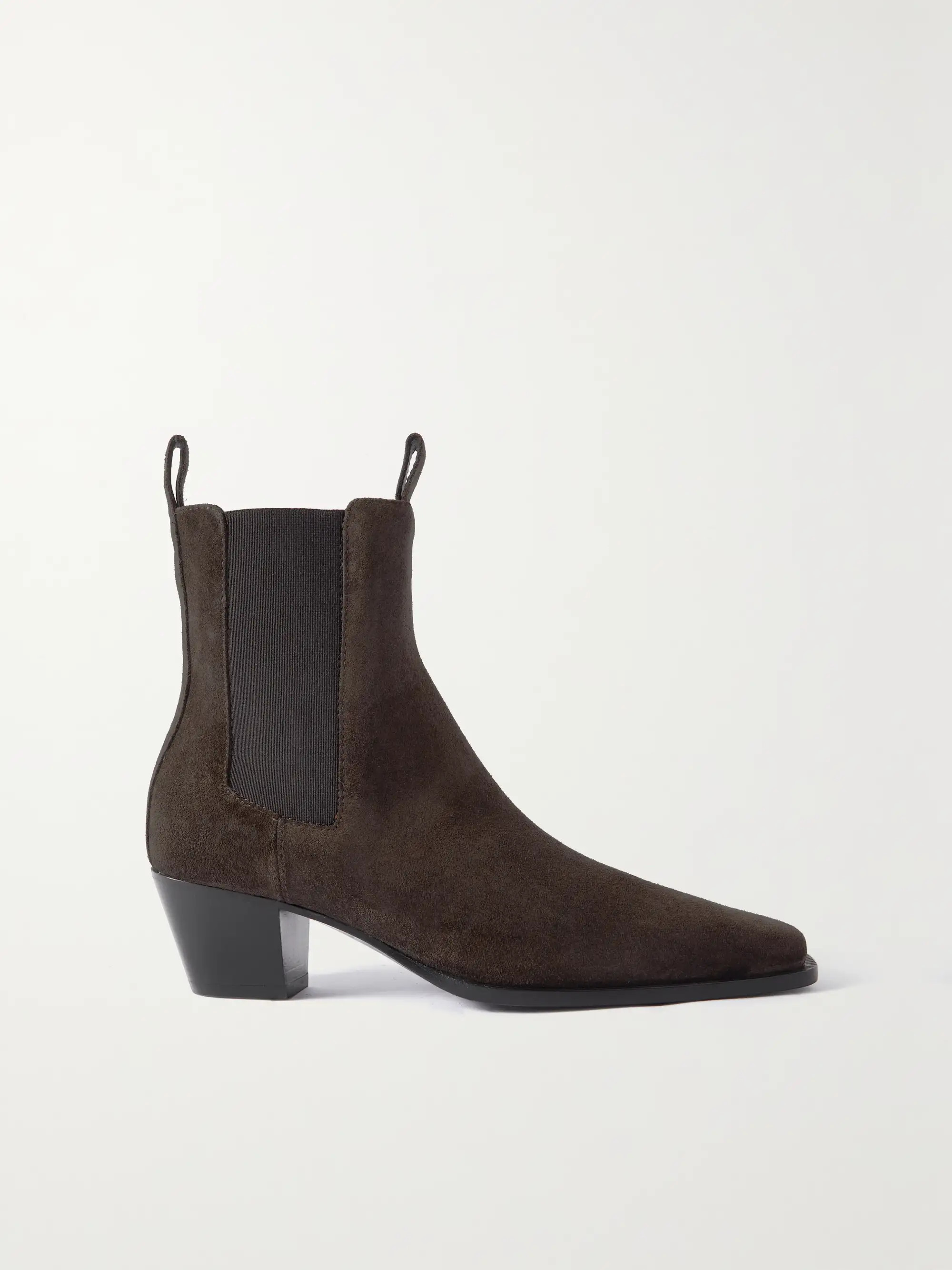 + NET SUSTAIN The City suede ankle boots | NET-A-PORTER (US)