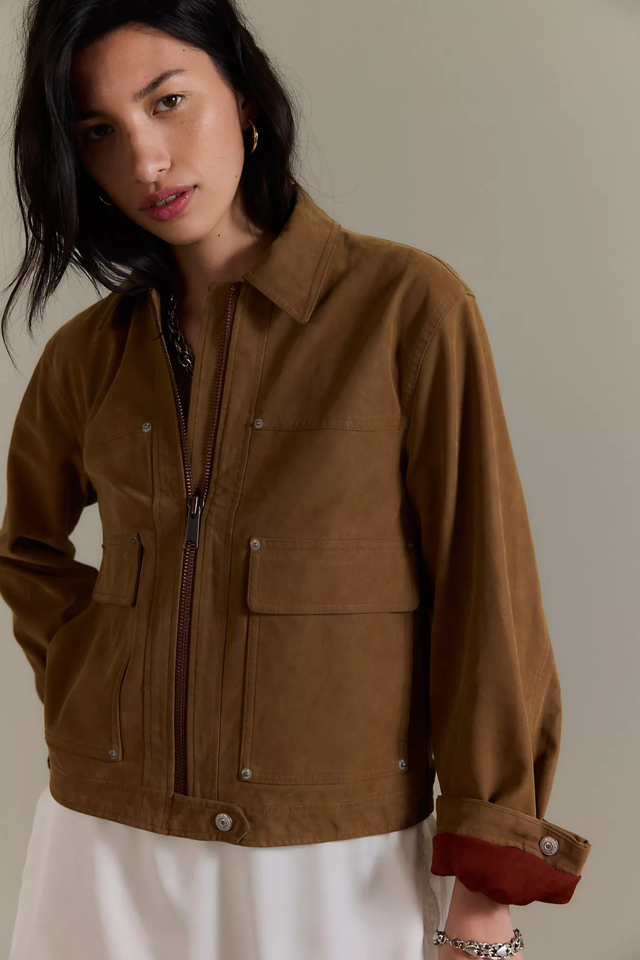 We The Free Blair Vegan Suede Jacket | Free People (Global - UK&FR Excluded)