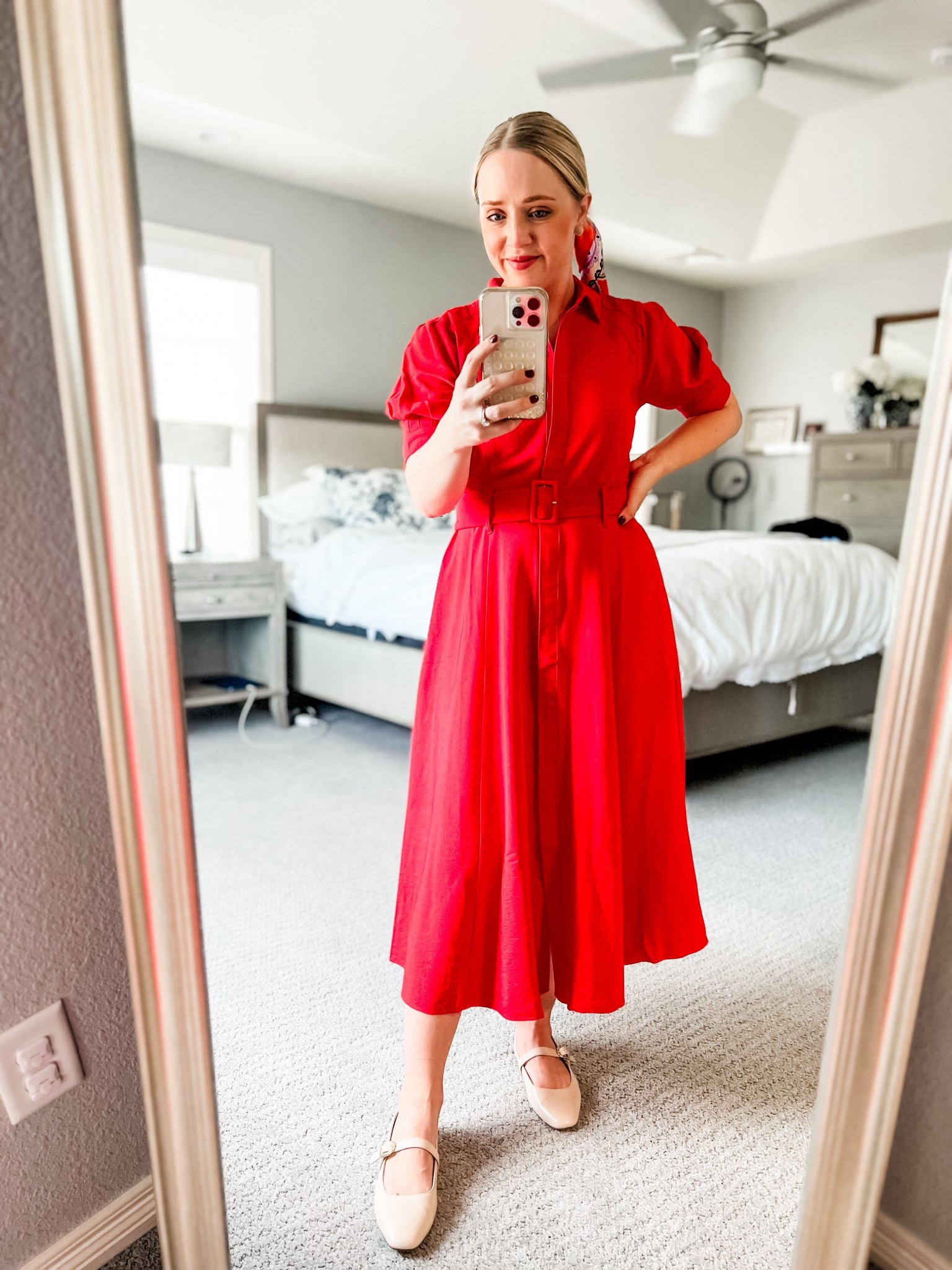 This belted midi dress is such a classic style that I’m loving for spring! Sized down to 2 petite. Similar Mary Jane’s and hair scarf.

Petite dress, spring dress, spring outfit, dresses, petite, belted dress, midi dress 

#LTKPetite #LTKSaleAlert #LTKStyleTip