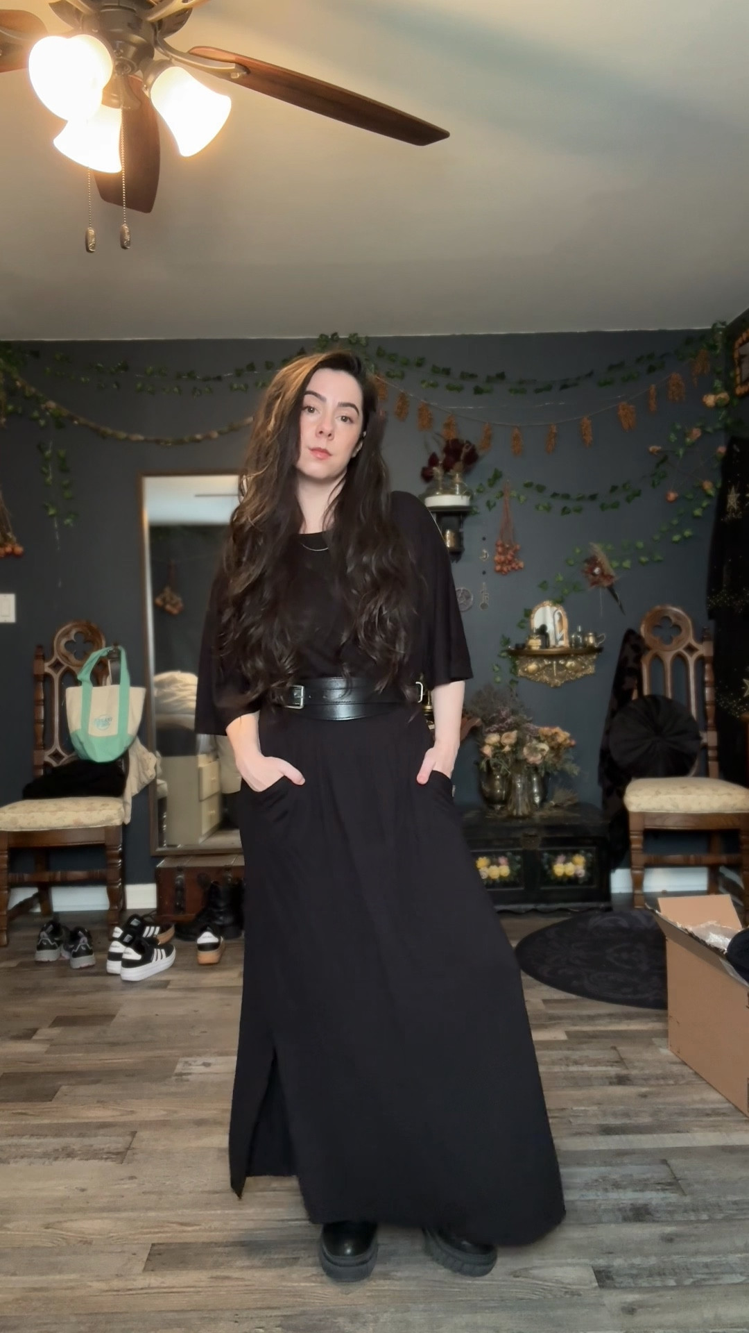 styling a nightgown as a dress 