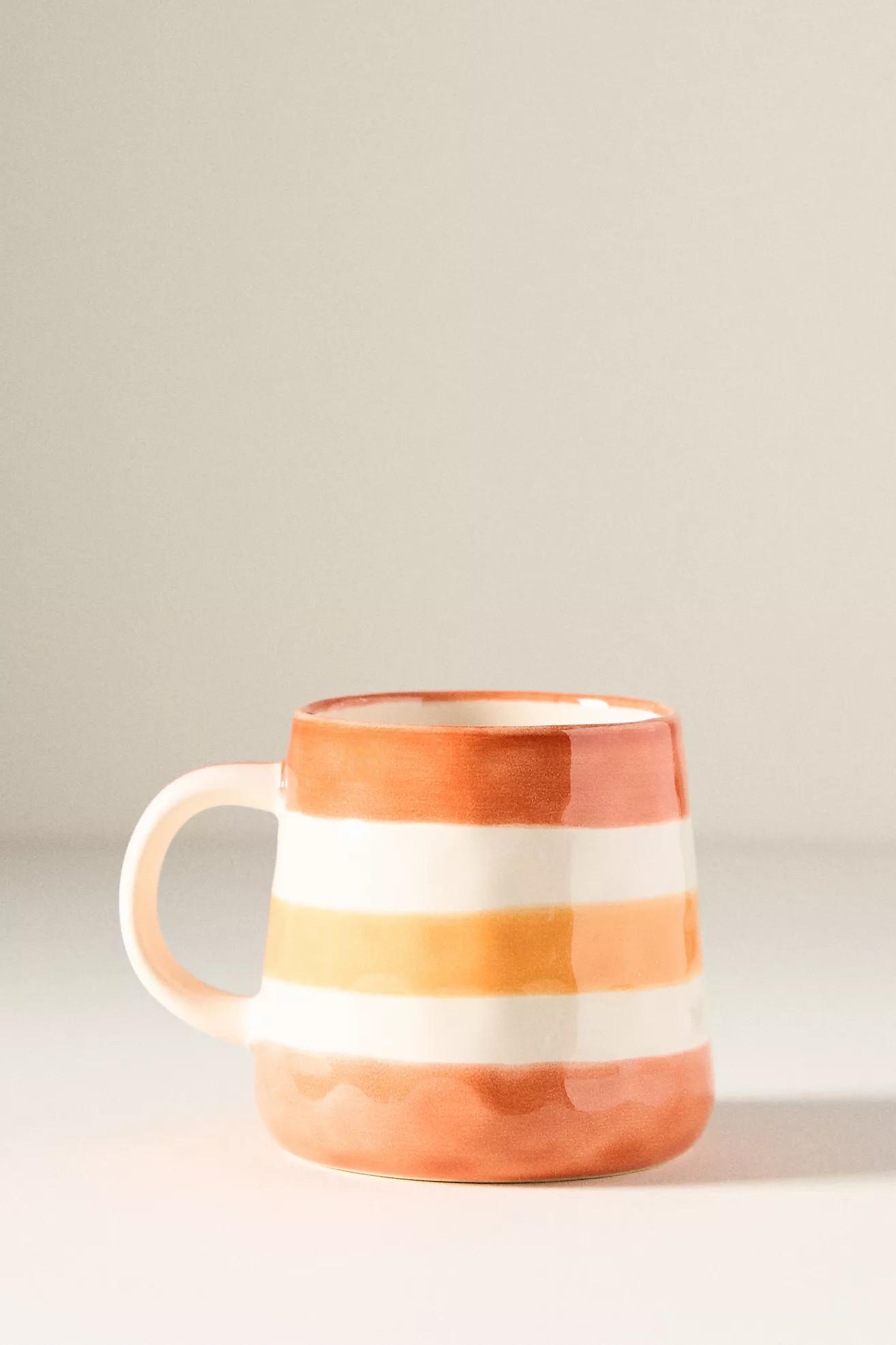 Go Sports! Handpainted Stoneware Mug | Anthropologie (US)