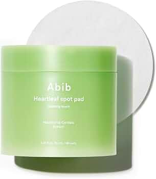 Abib Heartleaf Spot Pad Calming Touch 80pads 5.07 fl.oz. | Korean Acne Soothing Toner Pads for Fa... | Amazon (US)