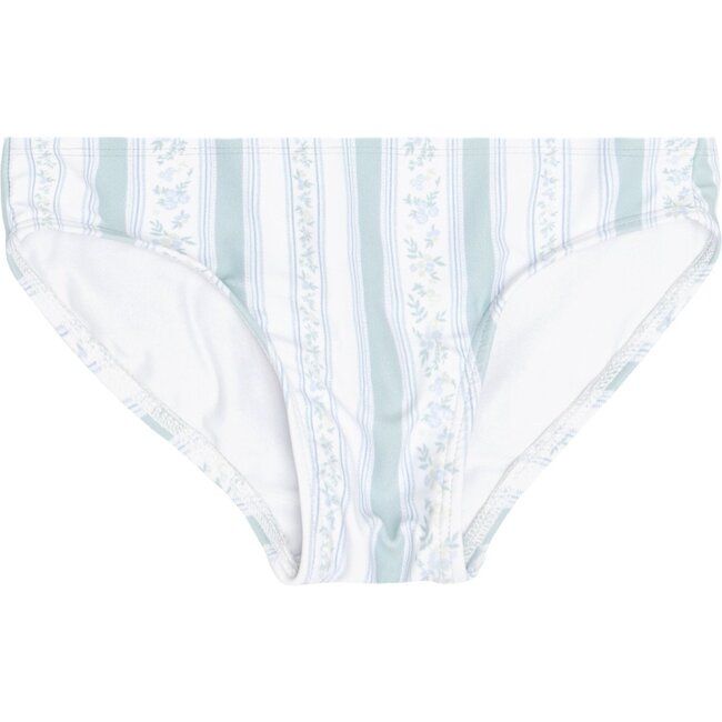 Minnow | Women's Linear Floral Bikini Bottom (Prints Florals, Size X-Small) | Maisonette | Maisonette